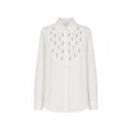 Rue-8isquit | Plastron Pop White Shirt