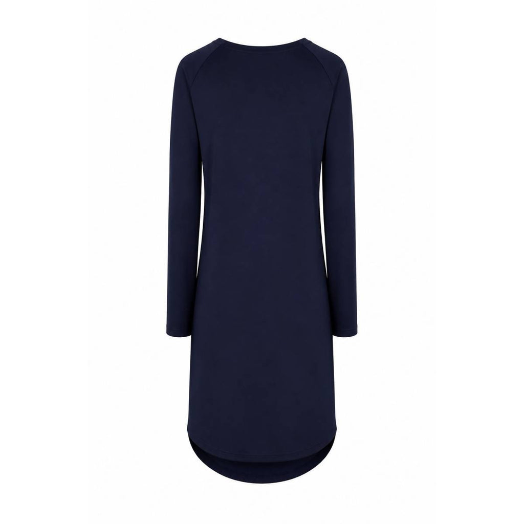Ruebisquit | Tunichetta Drappeggio Jersey Blu