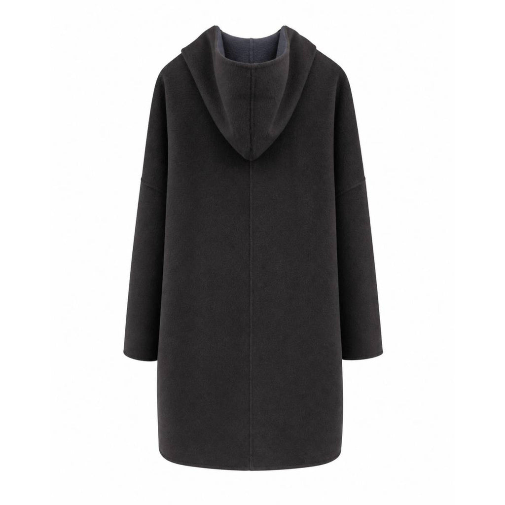 Ruebisquit | Caban Zip Onde Reversibile Blu/nero
