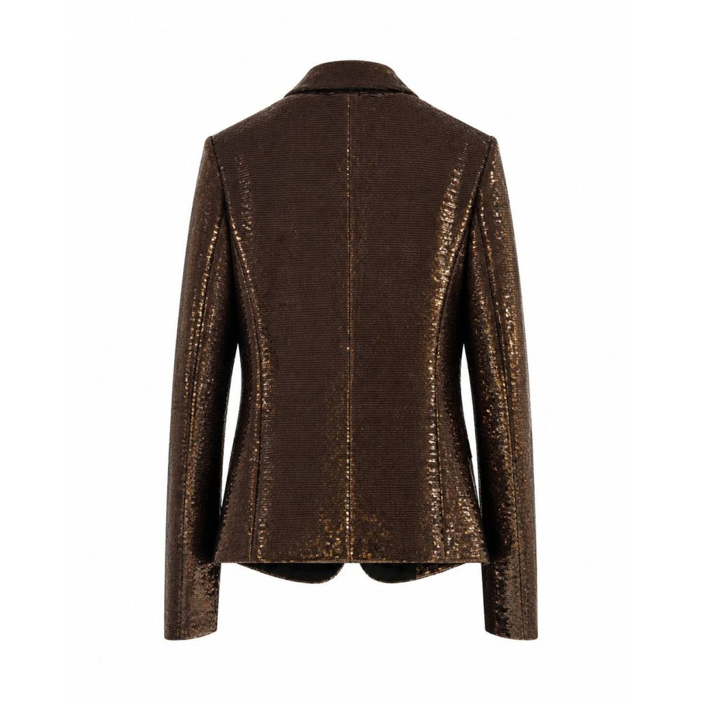 Ruebisquit | Giacca Paillettes Marrone
