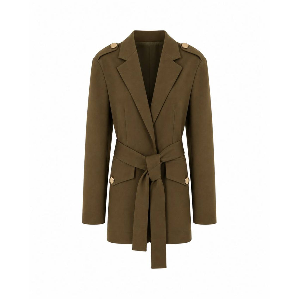 RUEBISQUIT | Chaqueta Over Fluida Militar 