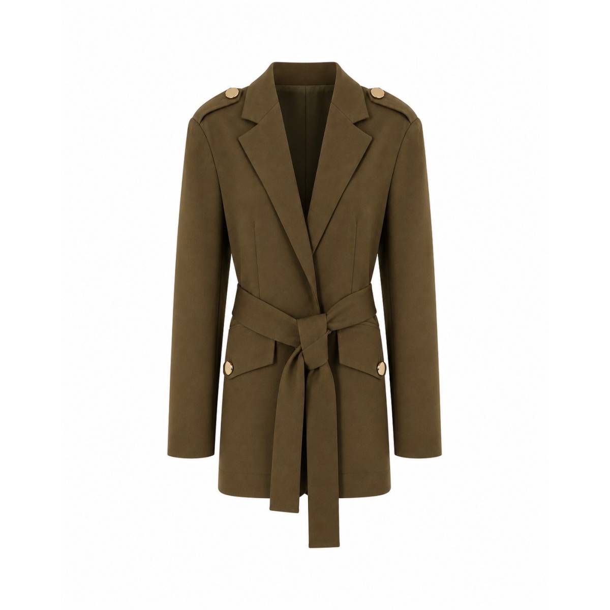 RUEBISQUIT | Chaqueta Over Fluida Militar 