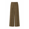 Ruebisquit | Panta Palazzo Piega Verde/grigio