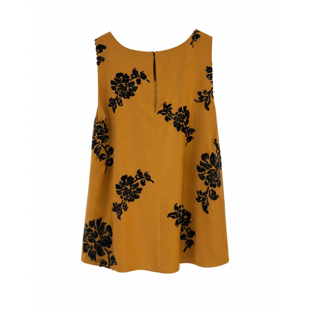 Ruebisquit | Top Ricamo Cammello