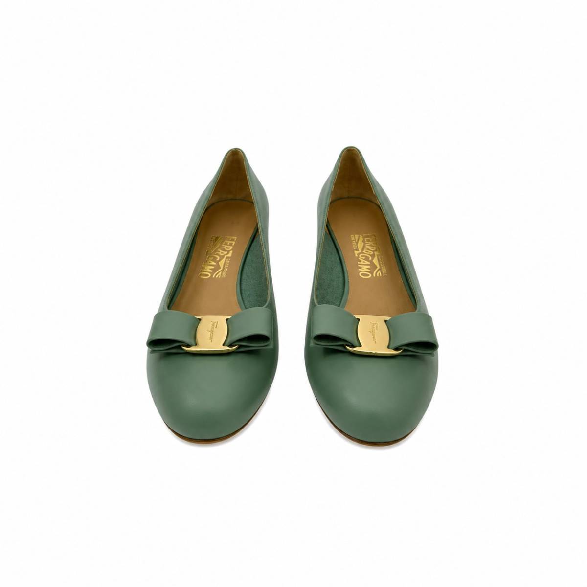 Salvatore Ferragamo | Escarpin Vara 1 Vert aqua clair 