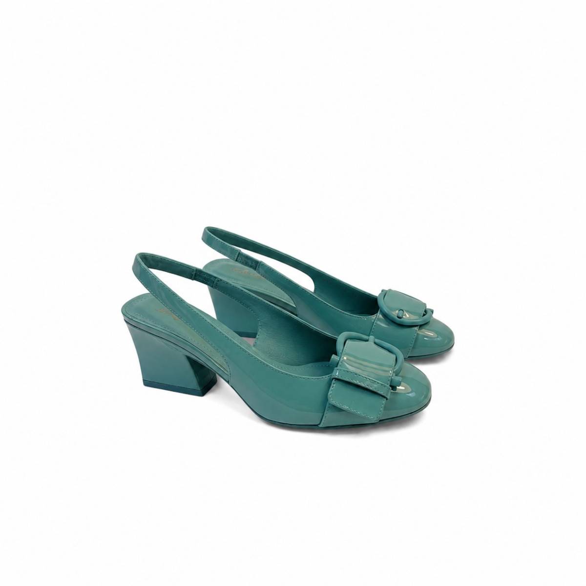 Salvatore Ferragamo | Pump Briget 55 Light Aqua Green