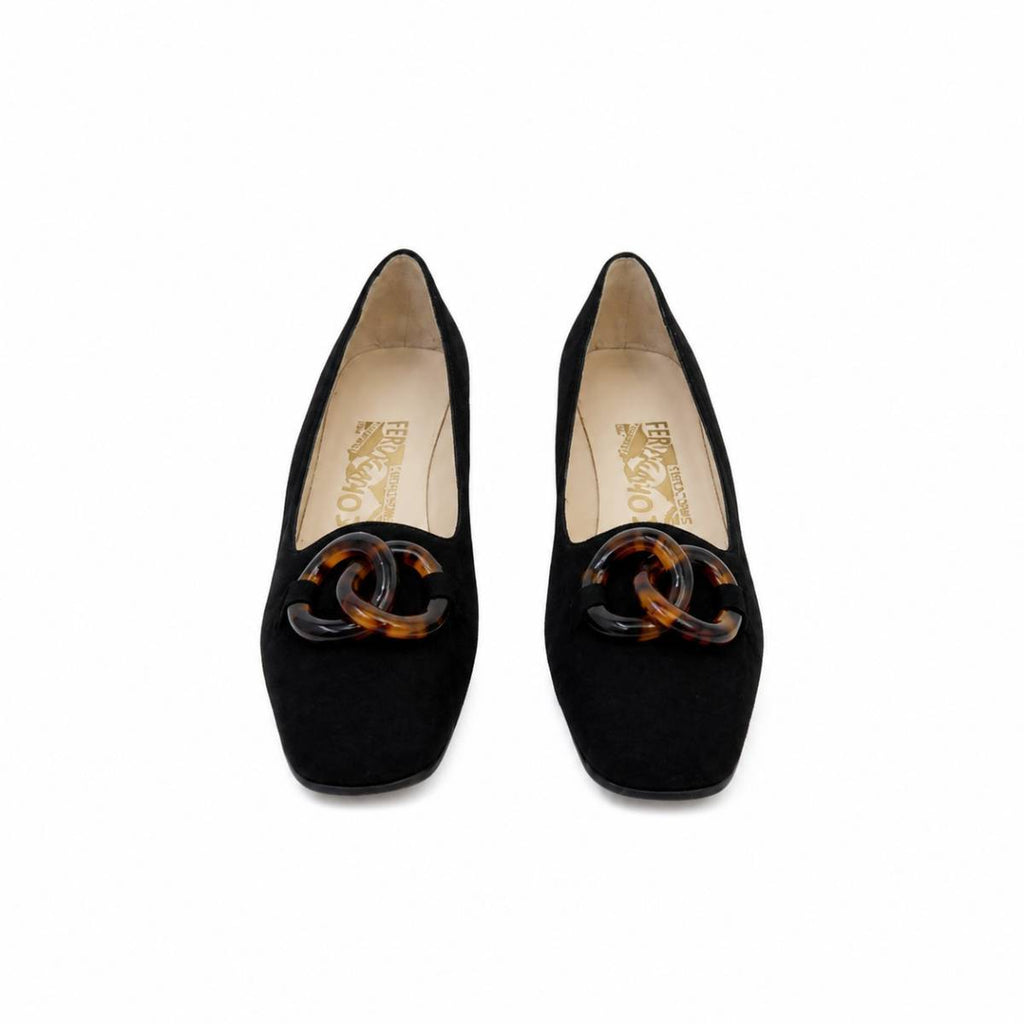 Salvatore Ferragamo | Escarpin Germaine noir 