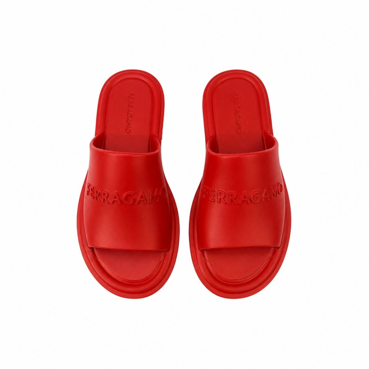 Salvatore Ferragamo | Giuneva Red Sandal 
