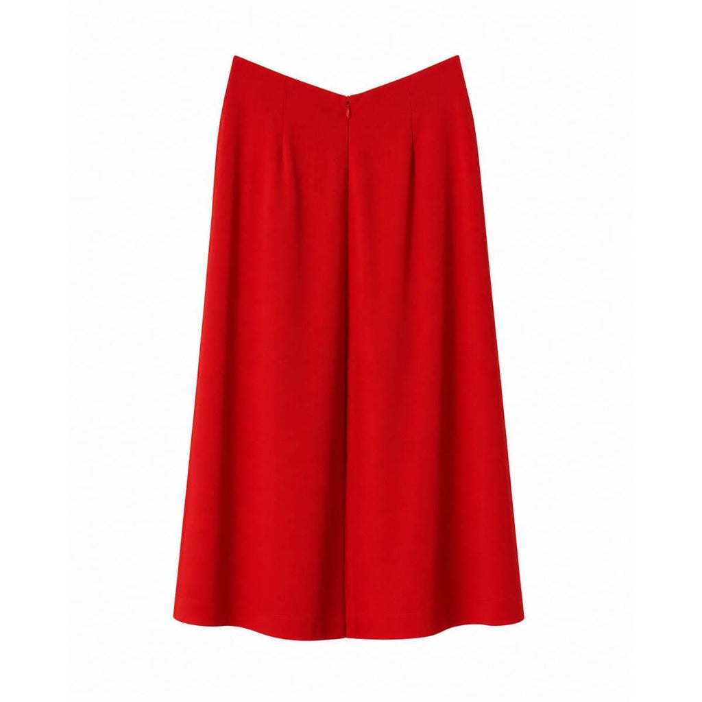 Salvatore Ferragamo | Rock aus Viskose-Cady Rot 