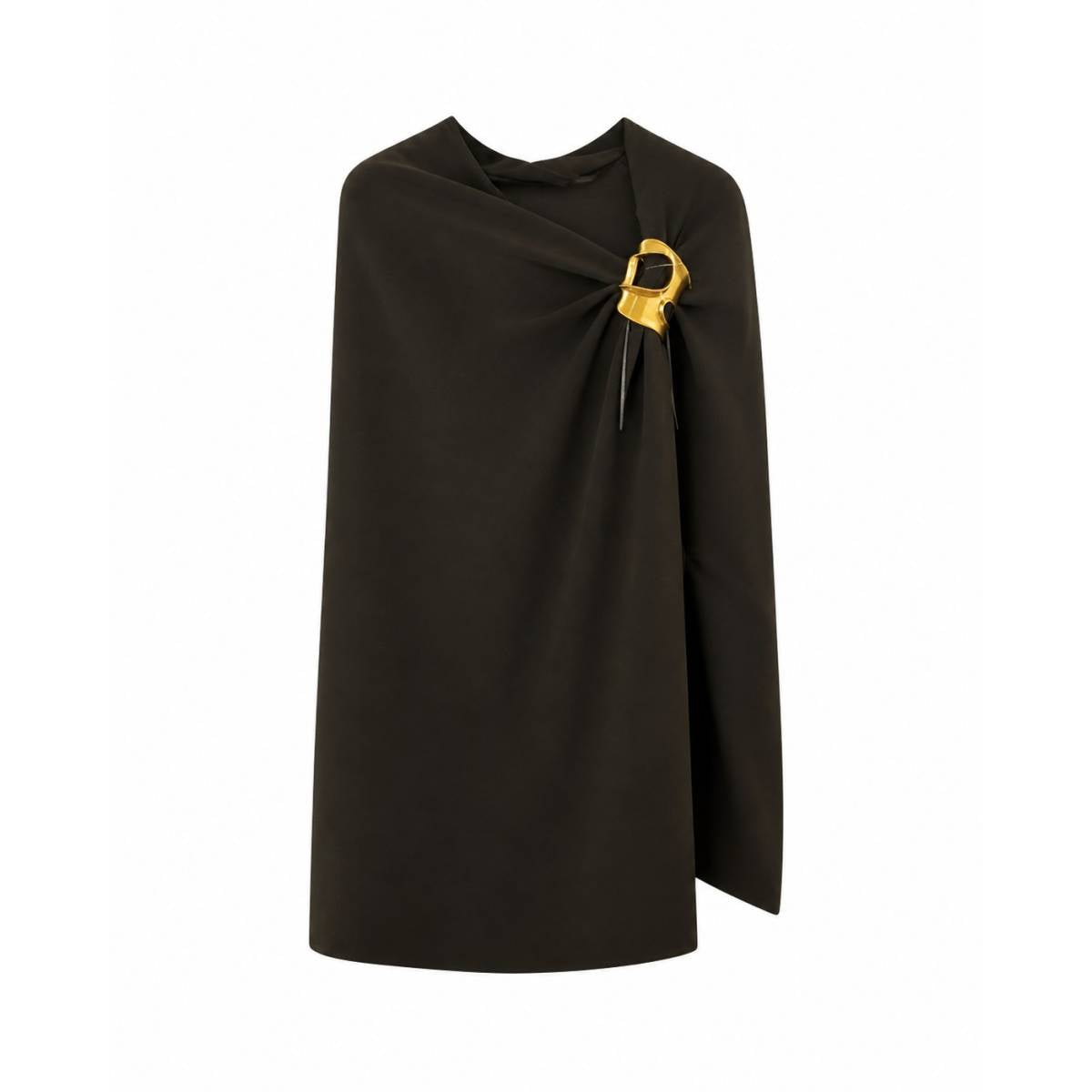 Salvatore Ferragamo | Camisa Envers Satin Negra 