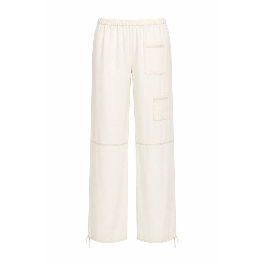Salvatore Ferragamo | Sport Trousers Resort Organza White 