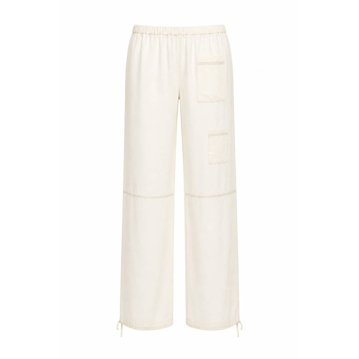 Salvatore Ferragamo | Sport Trousers Resort Organza White 