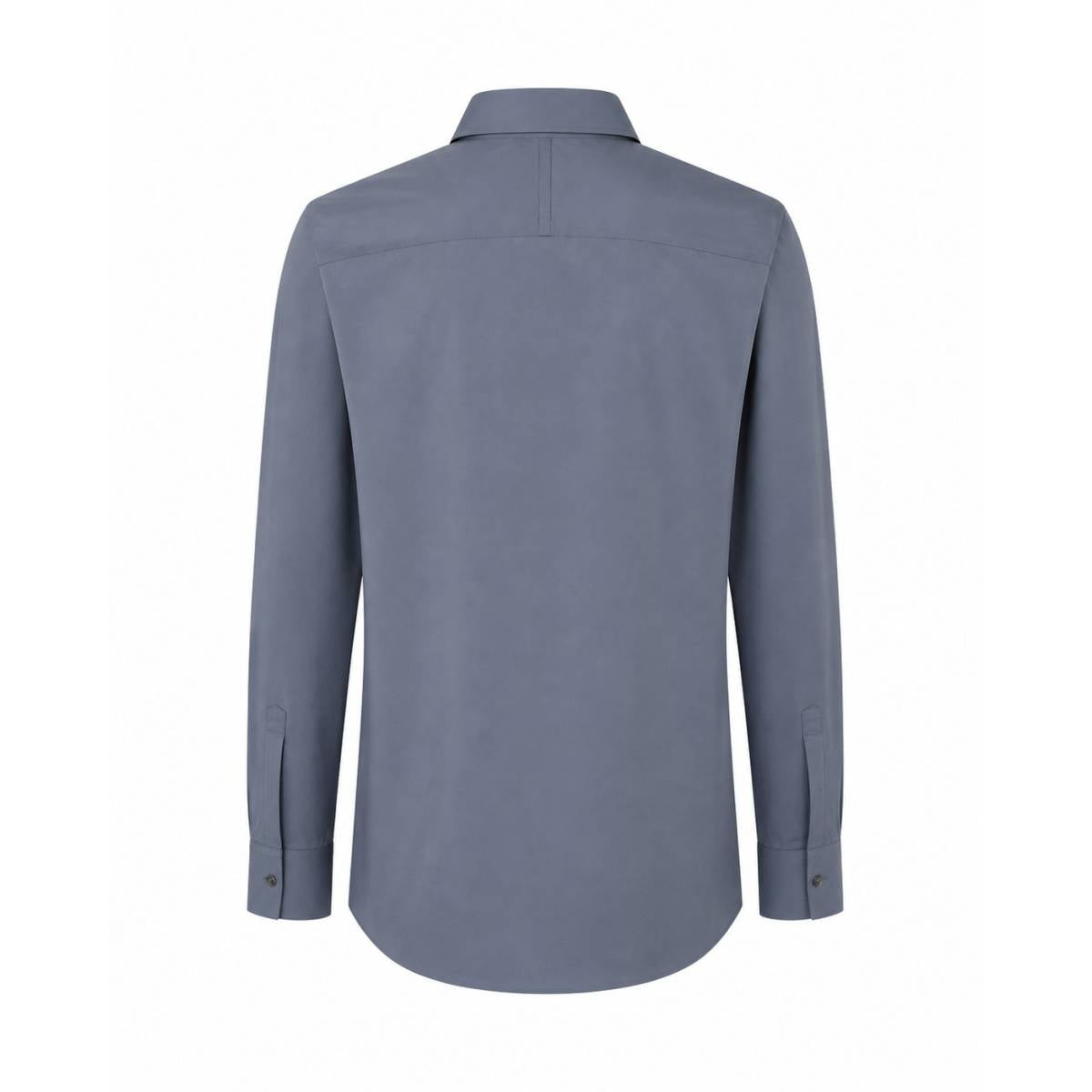 Salvatore Ferragamo | Flou Compact Cotton Poplin Dark Grey 