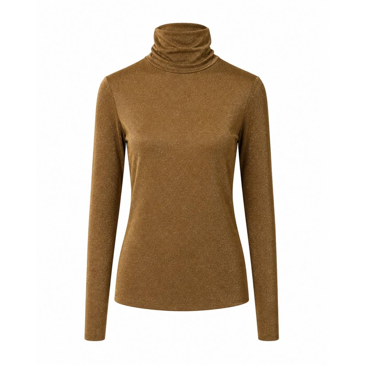 Simona Corsellini | Pullover mit asymmetrischem Ausschnitt Gold 