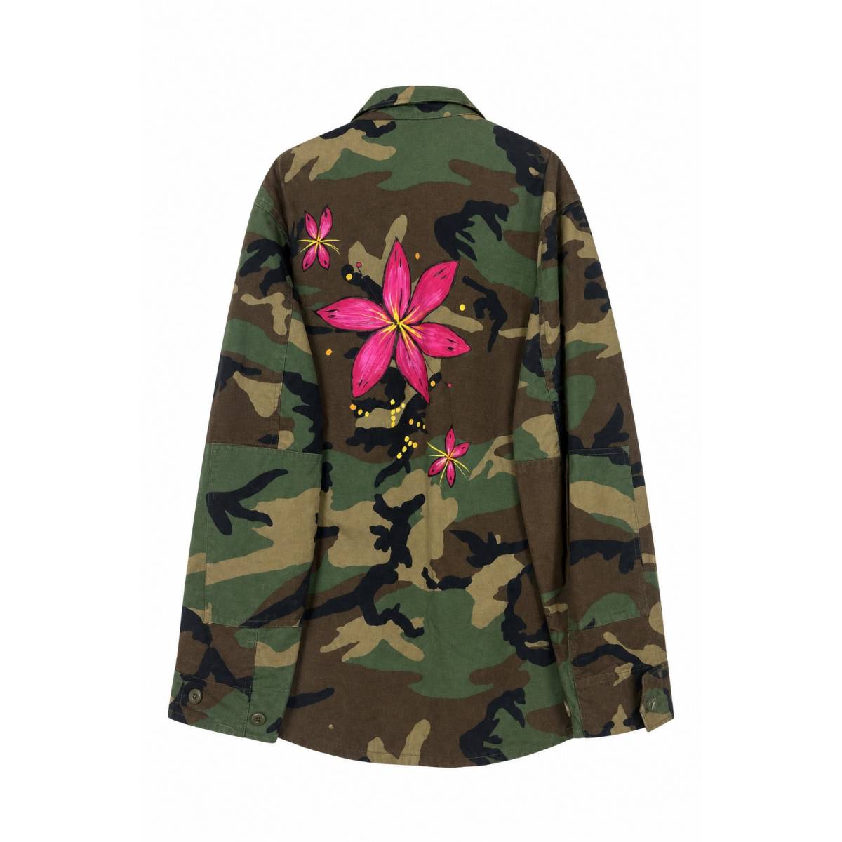 Spigoli by Rosadini | Giacca Militare Decorata a Mano Green