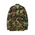 Spigoli by Rosadini | Giacca Militare Decorata a Mano Green
