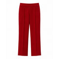 Staud | Red Knack Trousers in Rouge Viscose 