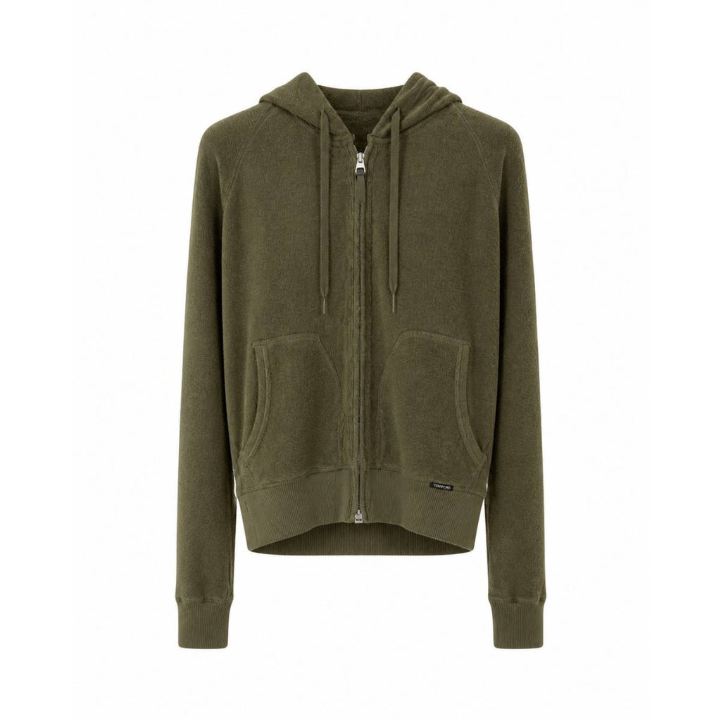 Tom Ford | Cut And Sewn Hood Zip Thr Knitted FG816 