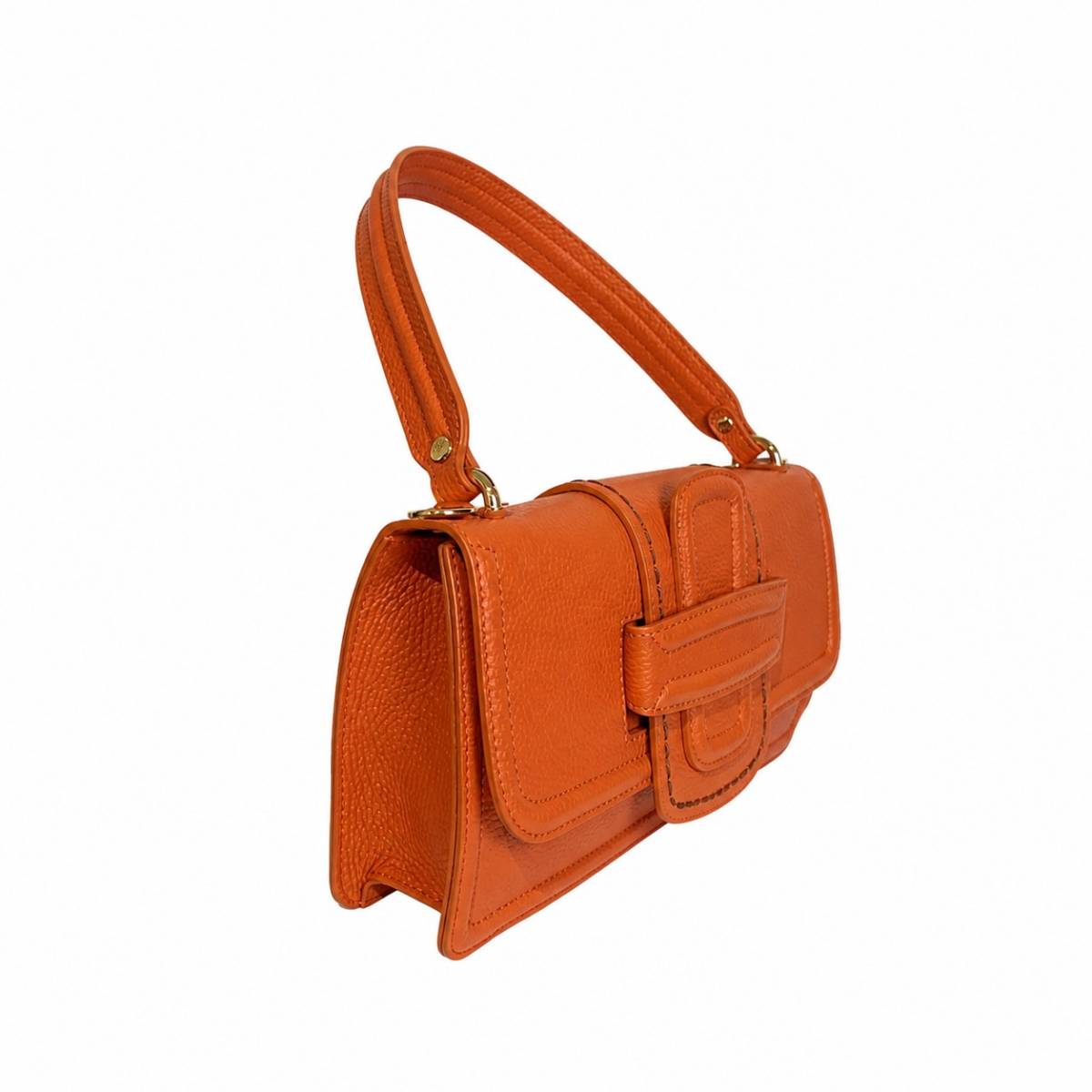 Visona' | Borsa in pelle Papaya
