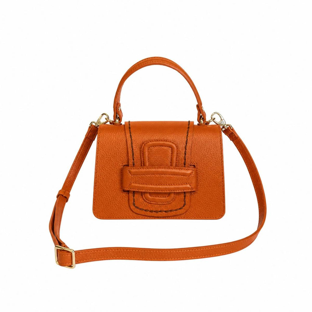 Visona' | Borsa in pelle Papaya