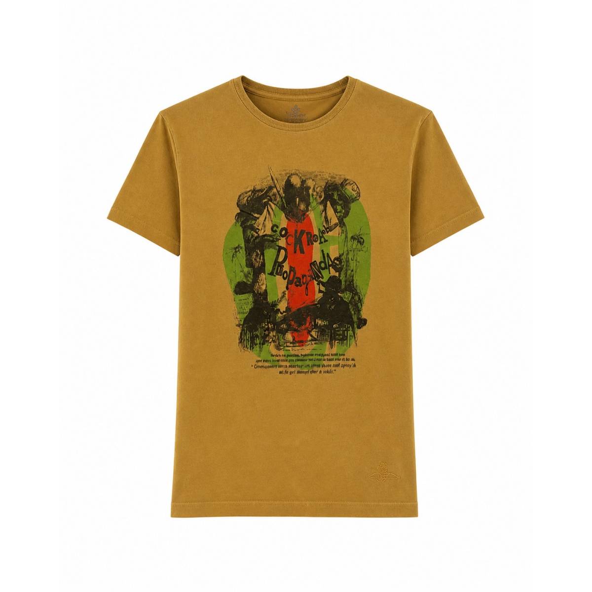 Vivienne Westwood | Gold Man T-shirt Marrone Stampa Propaganda