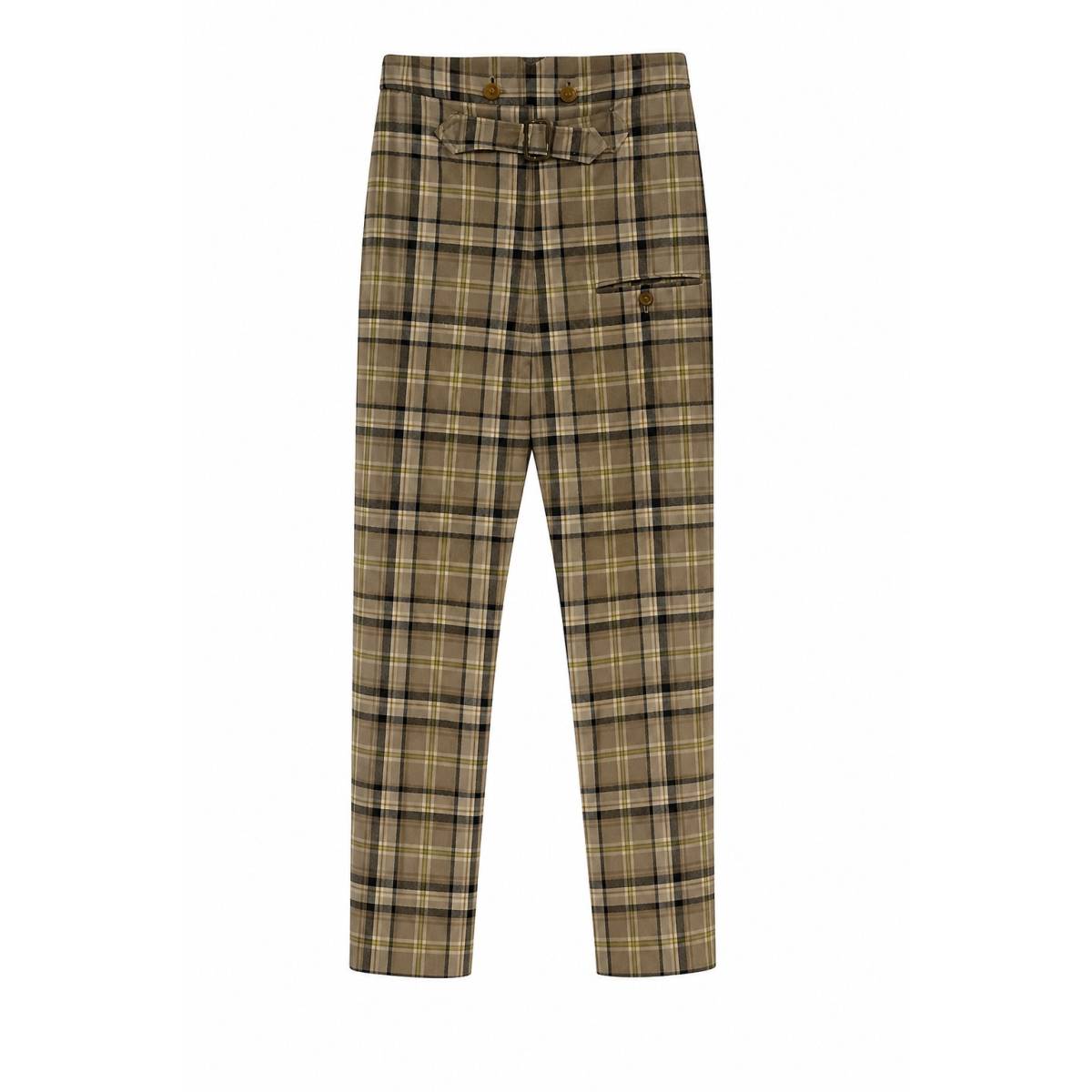 Vivienne Westwood | Pantalon corset - W003j laine tartan Fab1 Wv100% Fa 