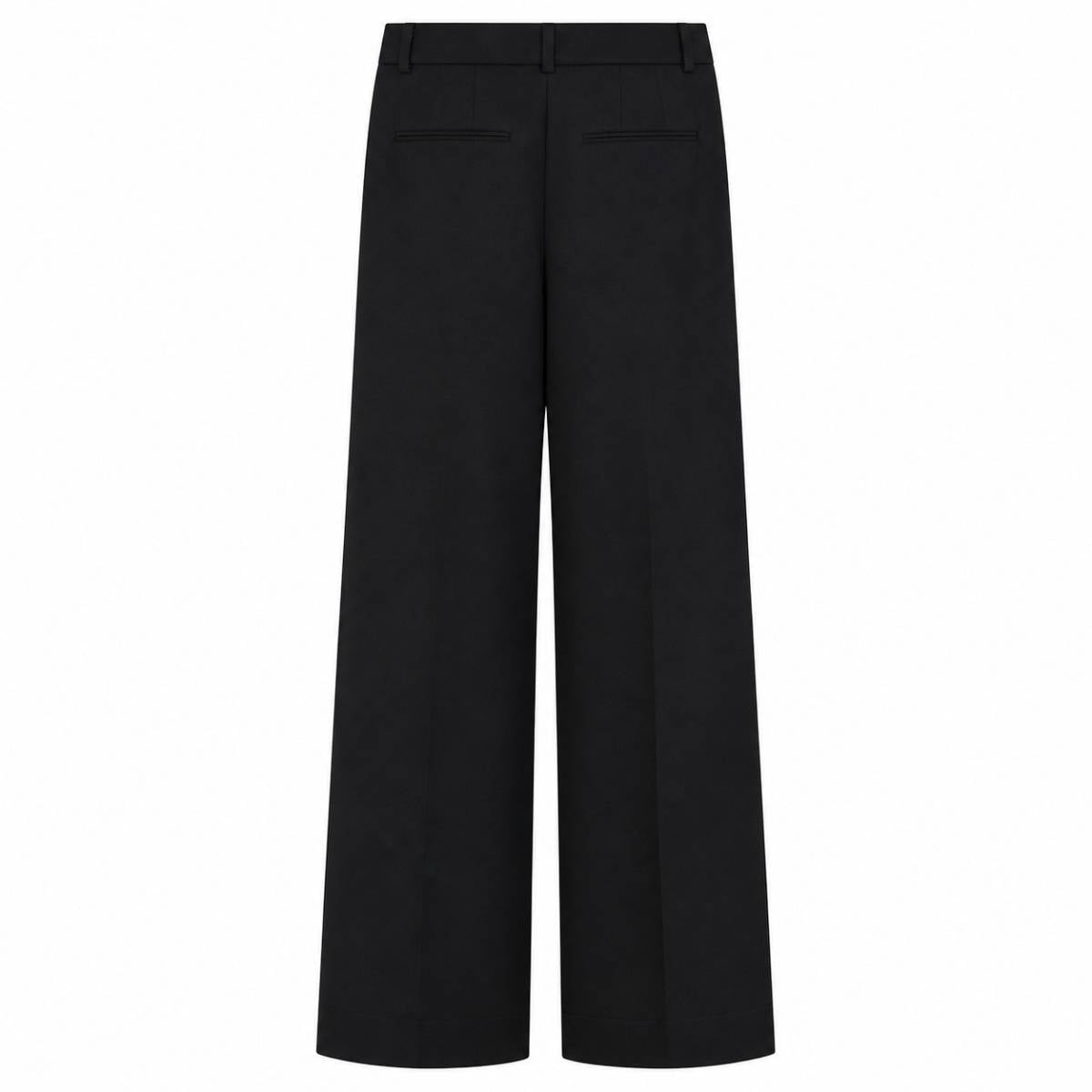 Wardrobe.nyc | Low Rise Trouser Blk