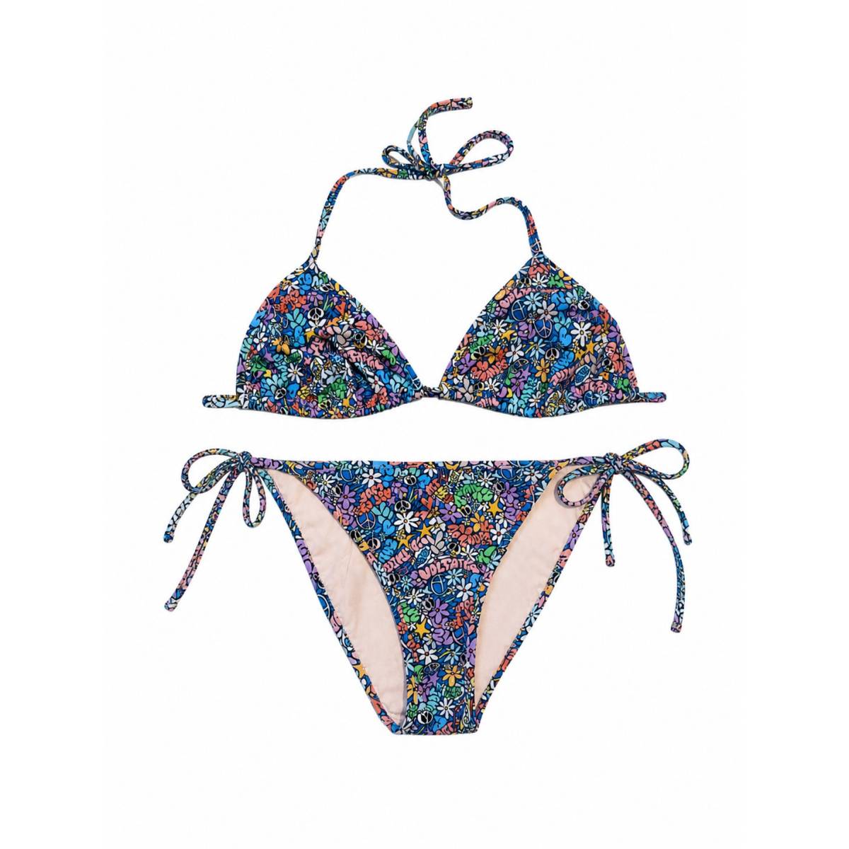 Zadig & Voltaire | Triangle Bikini Padded Multicol Or