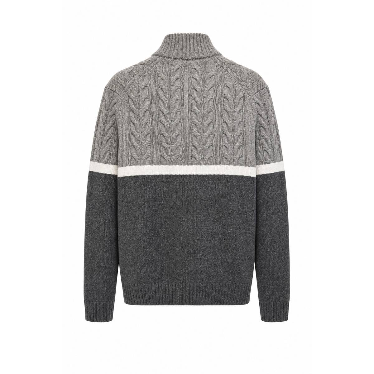 Zanone | Maglieria Grigio/latte/grigio