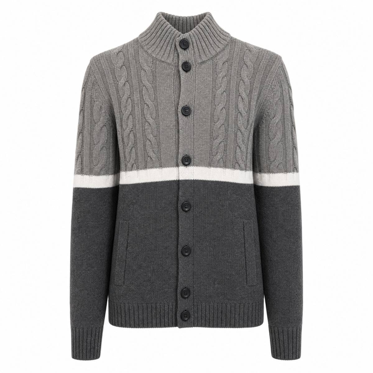 Zanone | Maglieria Grigio/latte/grigio