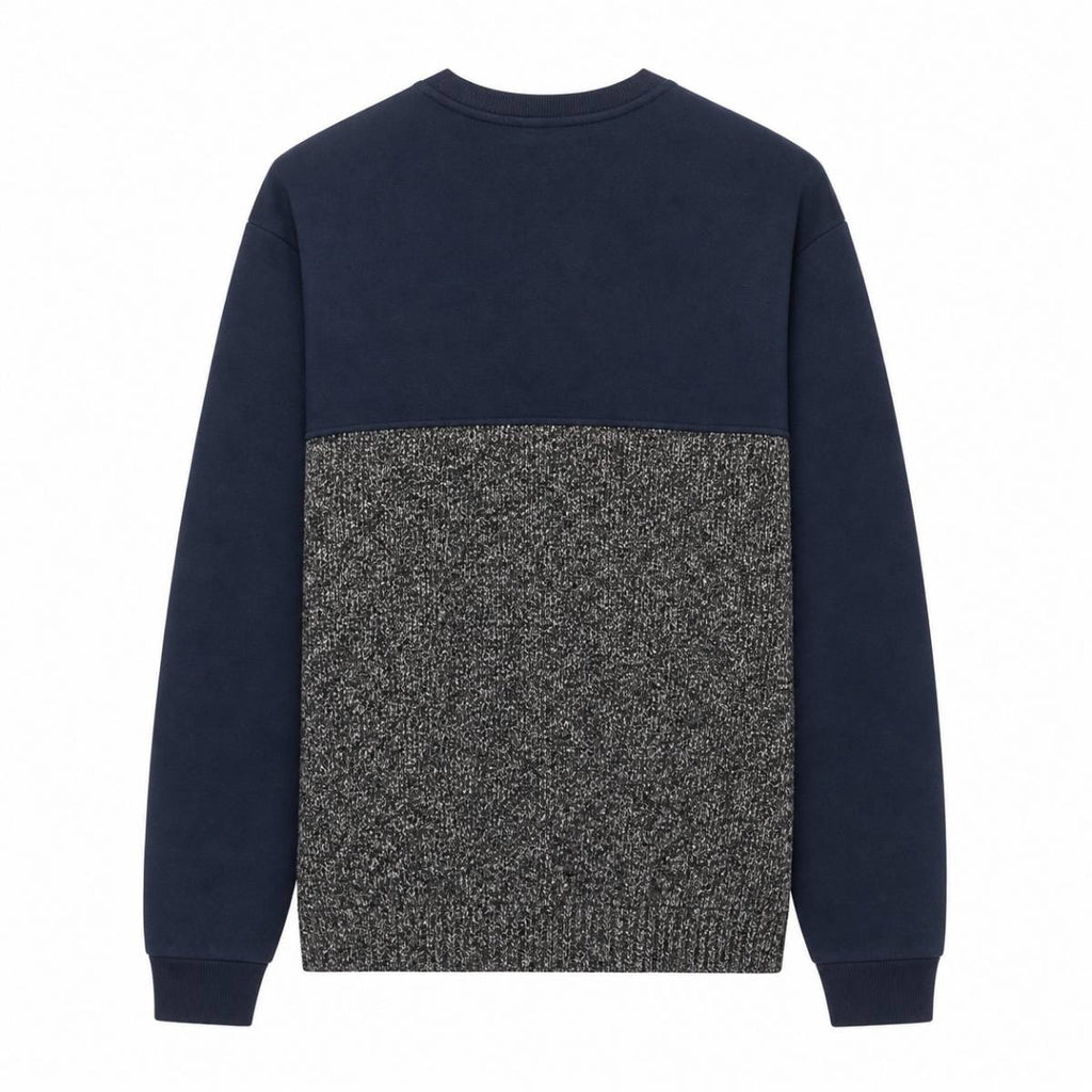 Zanone | Cotton Sweatshirt&knitting Var. Var. Blu