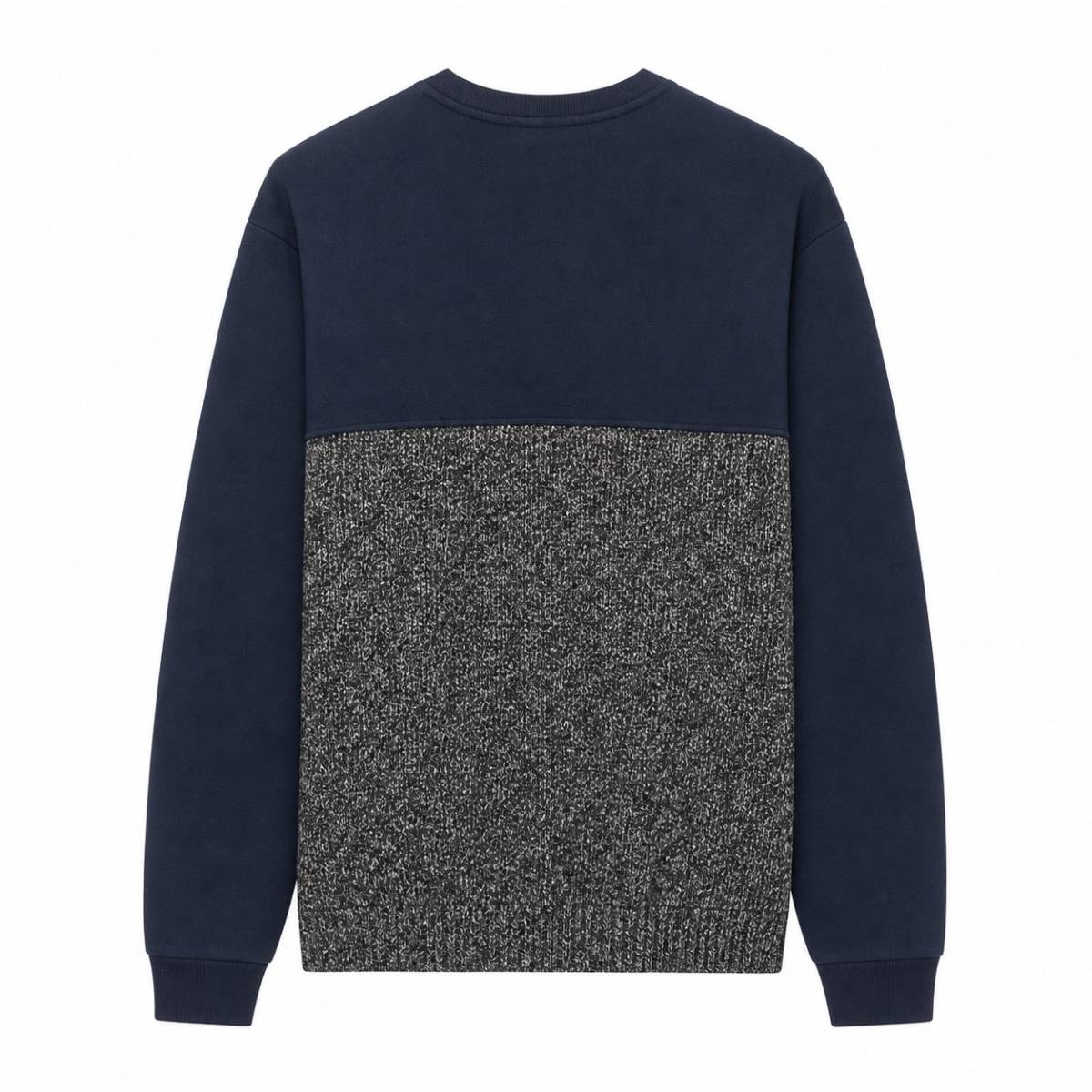 Zanone | Cotton Sweatshirt&knitting Var. Var. Blu