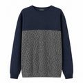 Zanone | Cotton Sweatshirt&knitting Var. Var. Blu